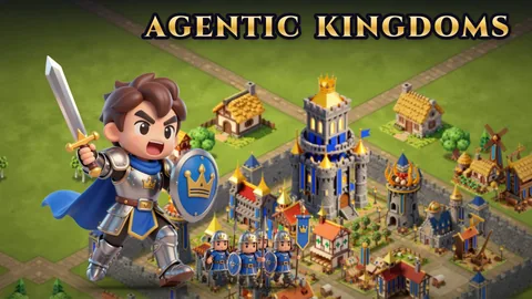 Key art: a knight charging with his army in front of a grown city